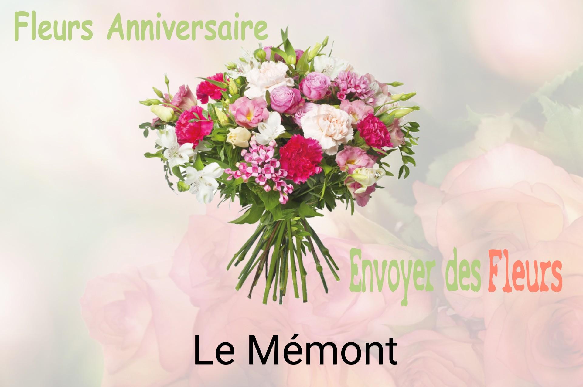 Bouquet de fleurs d’anniversaire livré à Le Mémont